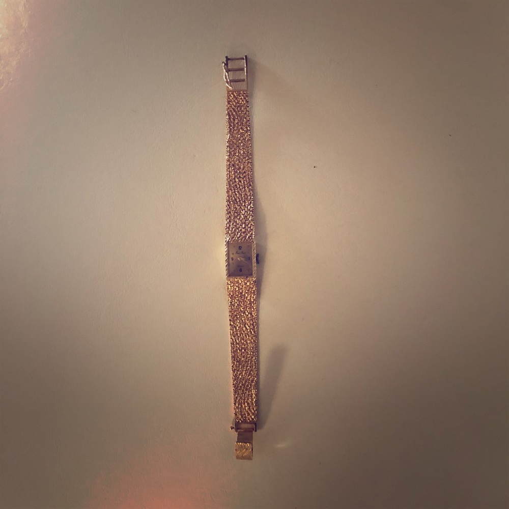 14k gold watch